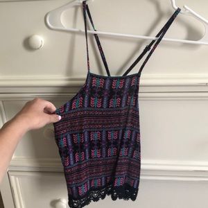 Tribal Open Back Tank